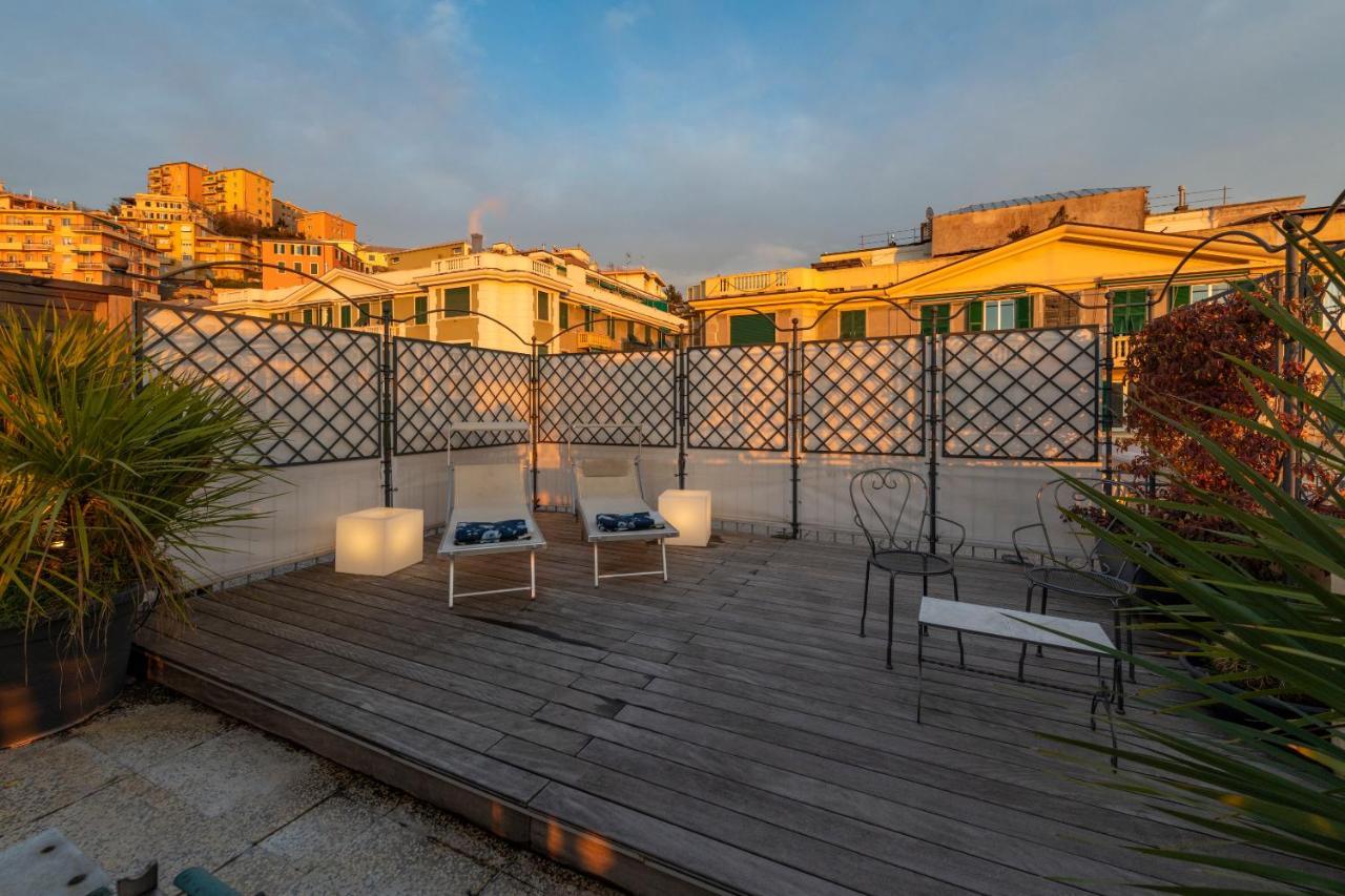 Castelletto Exclusive Terrace Penthouse Appartement Genua Buitenkant foto
