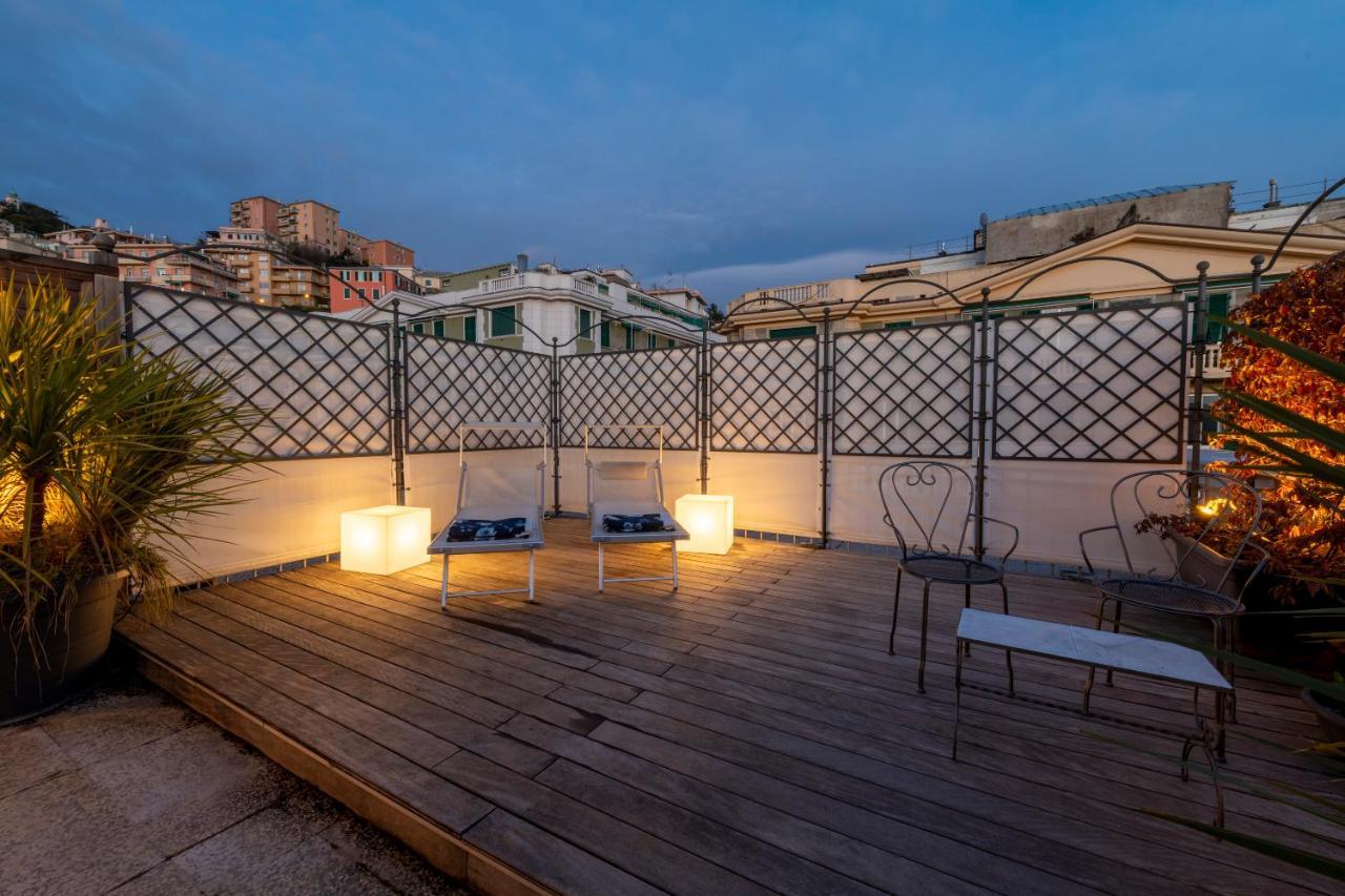 Castelletto Exclusive Terrace Penthouse Appartement Genua Buitenkant foto
