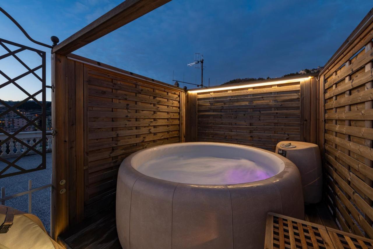 Castelletto Exclusive Terrace Penthouse Appartement Genua Buitenkant foto