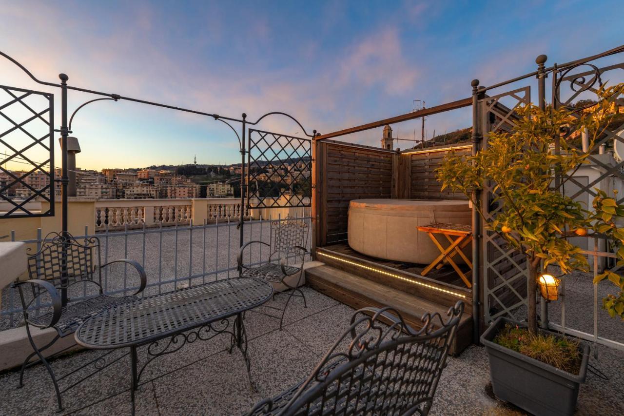 Castelletto Exclusive Terrace Penthouse Appartement Genua Buitenkant foto