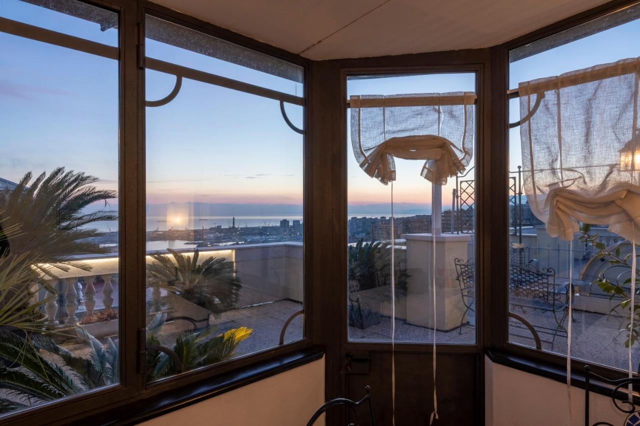 Castelletto Exclusive Terrace Penthouse Appartement Genua Buitenkant foto