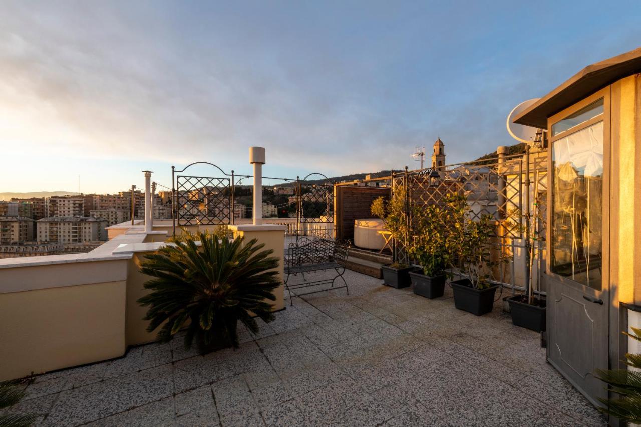 Castelletto Exclusive Terrace Penthouse Appartement Genua Buitenkant foto