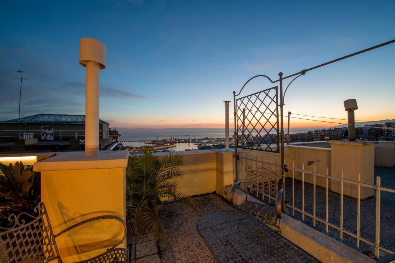 Castelletto Exclusive Terrace Penthouse Appartement Genua Buitenkant foto