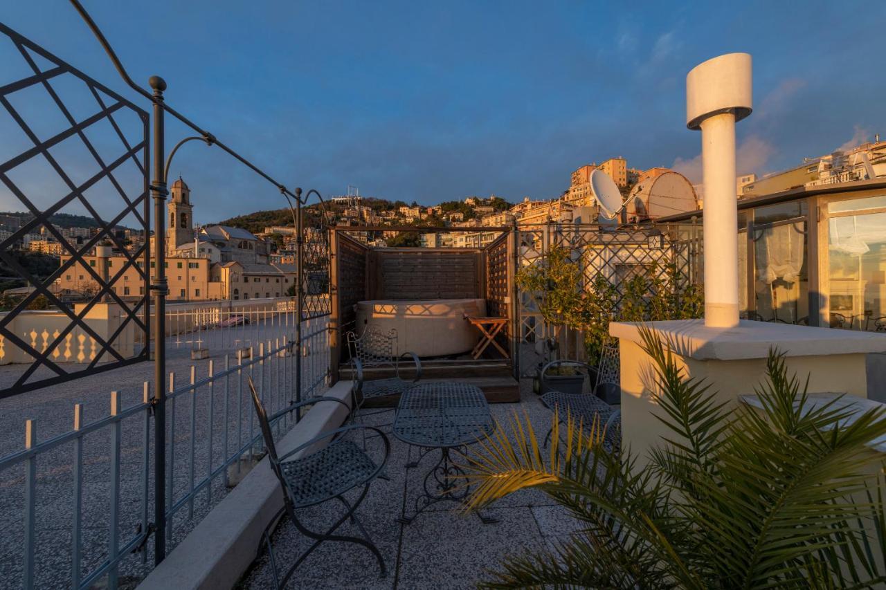 Castelletto Exclusive Terrace Penthouse Appartement Genua Buitenkant foto