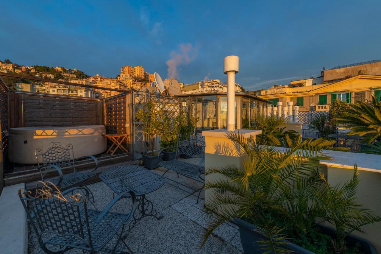 Castelletto Exclusive Terrace Penthouse Appartement Genua Buitenkant foto