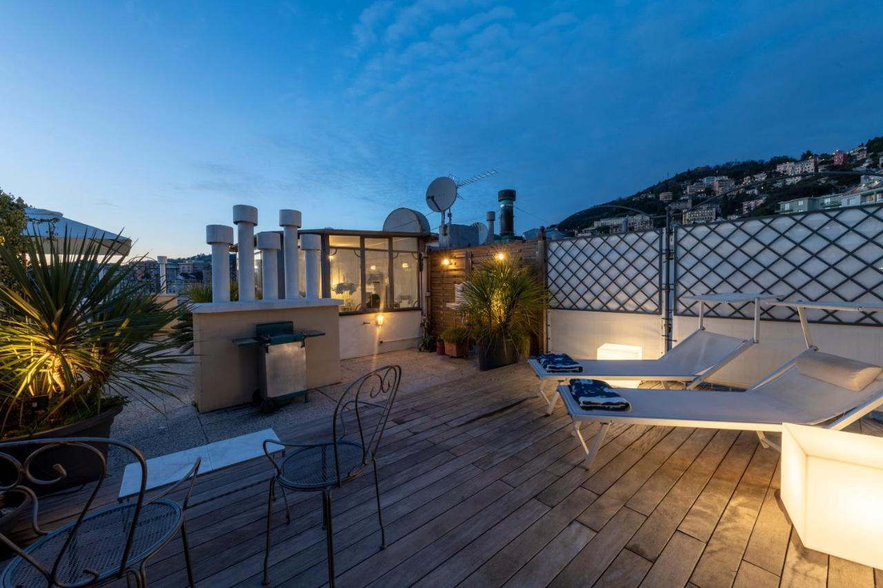 Castelletto Exclusive Terrace Penthouse Appartement Genua Buitenkant foto